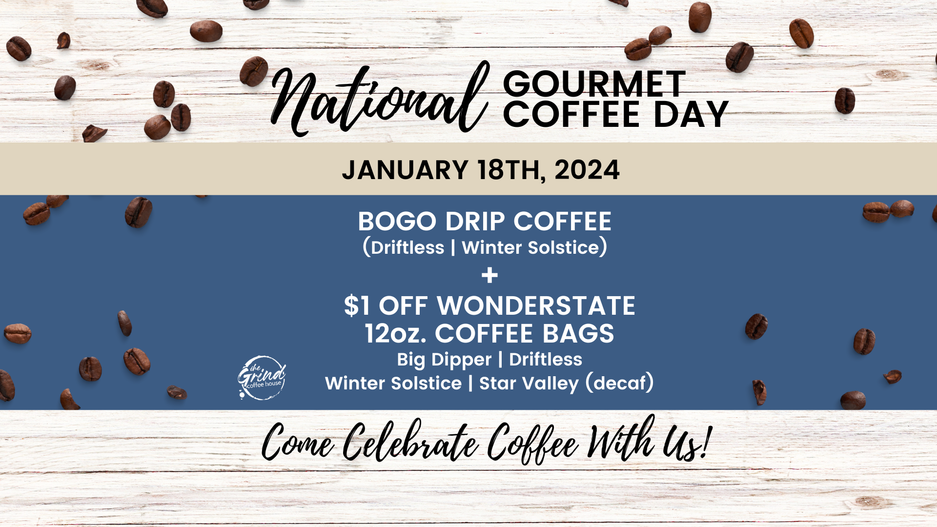 Join the Grind for National Gourmet Coffee Day!